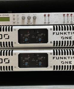 Funktion-One Branded MC2 E90 Amplifiers & X02 by XTA